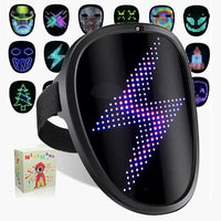 LED Mask with Gesture Sensing Children Electronic Light up